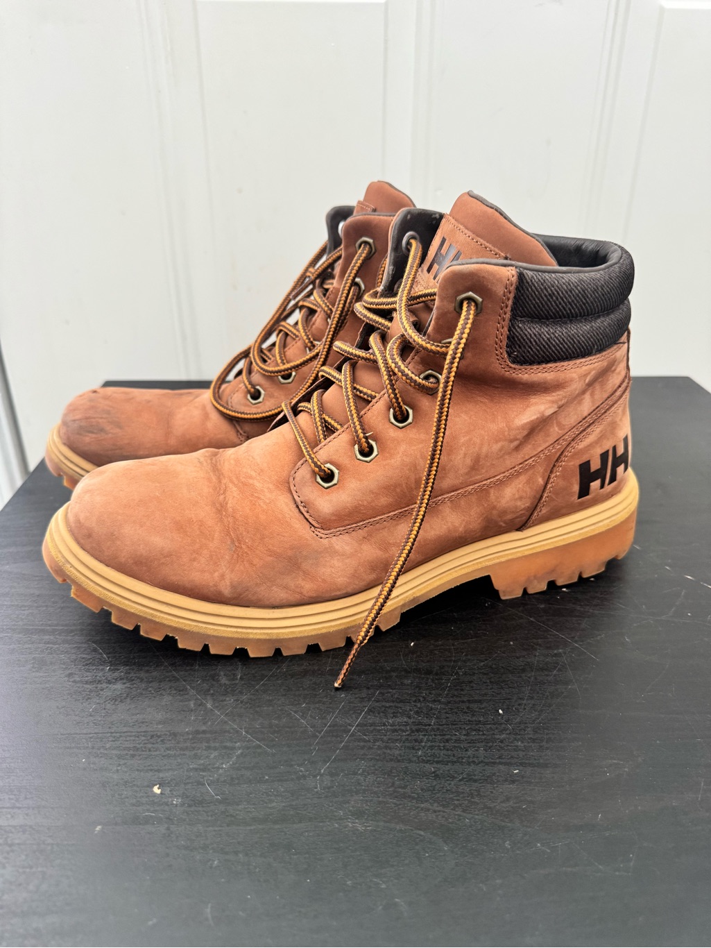Helly Hansen Fremont Waterproof Leather Boots Brown Mens 11
